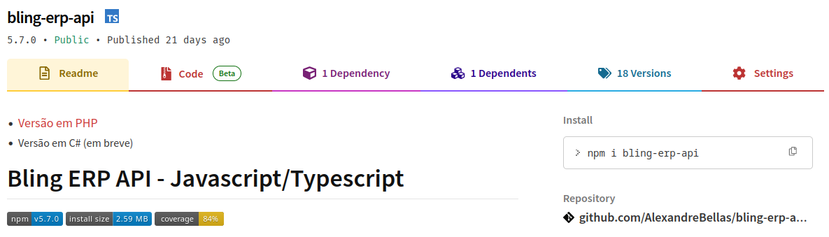 Bling ERP API bling-erp-api